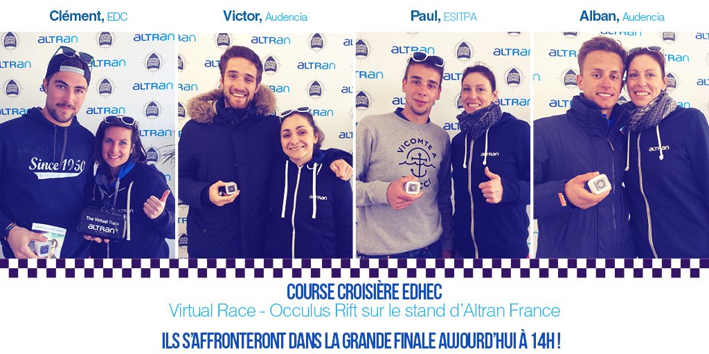 CapgeminiEngFR's tweet image. Ils sont beaux et forts mais qui sera le Grand Vainqueur de l&apos;#OcculusRift Virtual Race ? TOP DEPART à 1⃣4⃣h. #CCE48