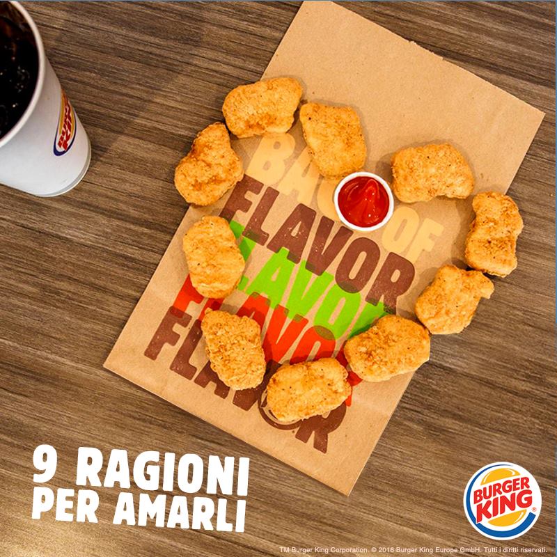 Come non amare i 9 King Nuggets a 1,49€? #KingNuggets #BurgerKingItalia #BurgerKing
