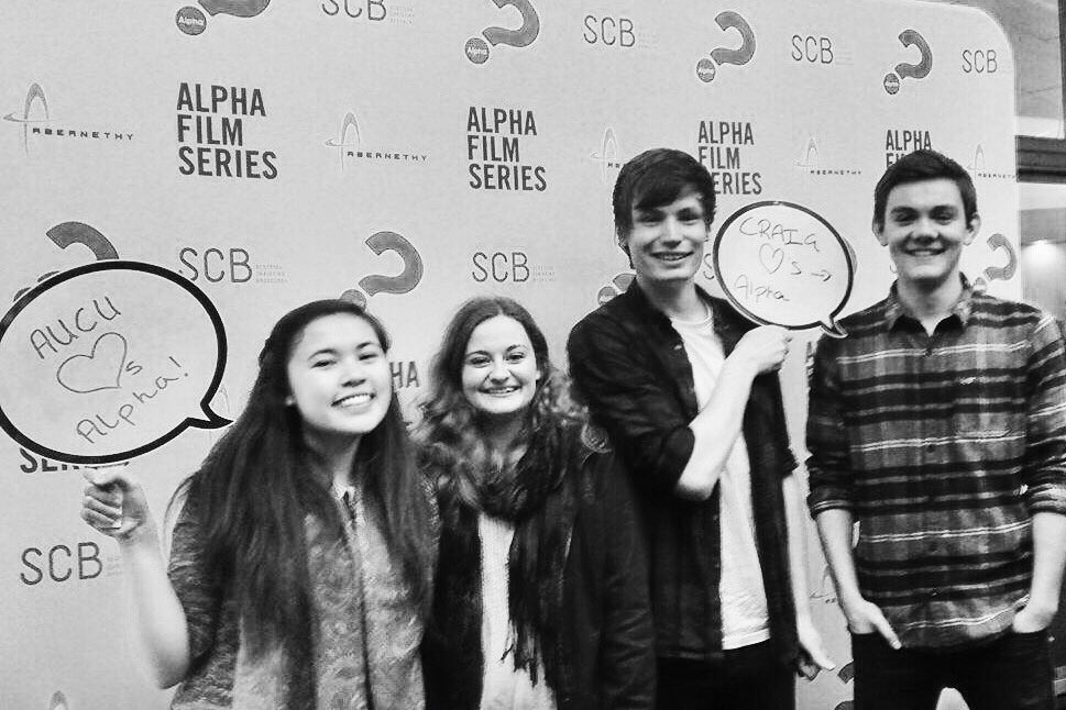 abdncu's tweet photo. AUCU reppin at the Alpha film launch last night // getting ideas for next years follow up course... @AlphaScotland https://t.co/bP3pwXcaI5