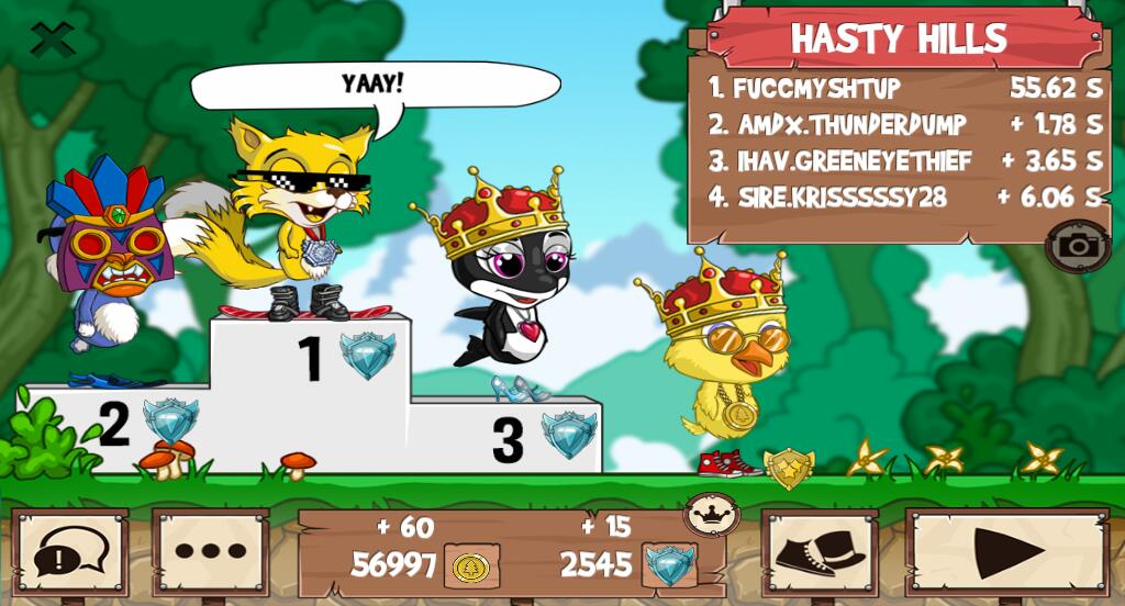 Korrection_1's tweet image. Want to catch an L? #funrun2 #ThunderDump #GREENEYETHIEF #Krisssssy28 yaay