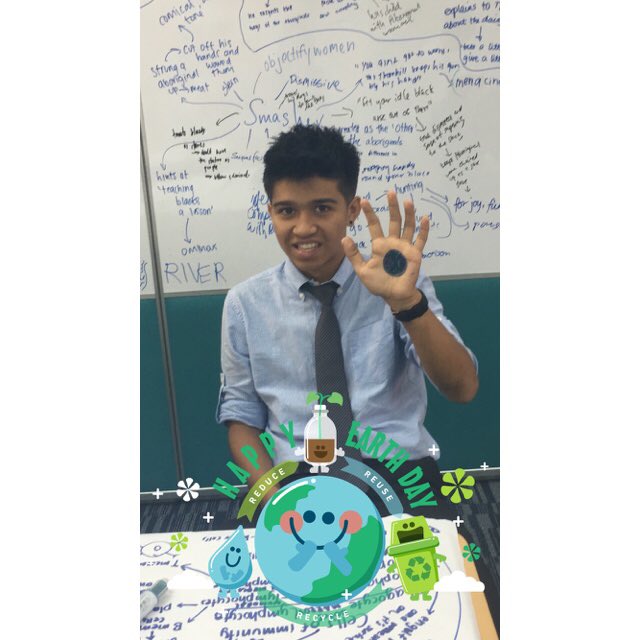 Happy Earth Day! 🌎 "Today, let's think about our impact &amp; make a positive change"  #gislearning #EarthDay2016