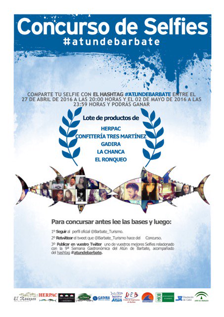 Barbate_Turismo's tweet photo. Este es el Tweet Oficial del Concurso de Selfies v.14 #atundebarbate https://t.co/jVnKbezU5f https://t.co/PLCaMHZUog
