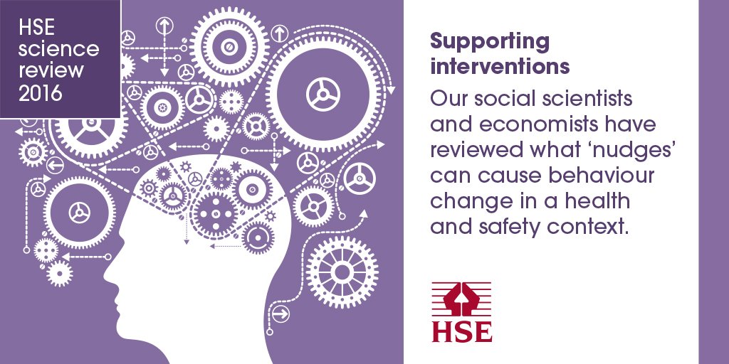 HSE’s social scientists look at how we can change behaviour in order to #HelpGBWorkWell ow.ly/4mOJ2y