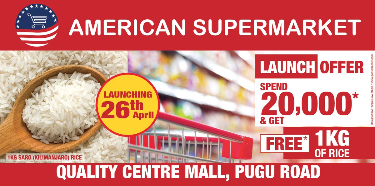 ASM_Dar's tweet photo. #AmericanSupermarketDar is all set to #launch on 26th April! 
Mark the date and avail our introductory #offers! https://t.co/qUIixAeFNb
