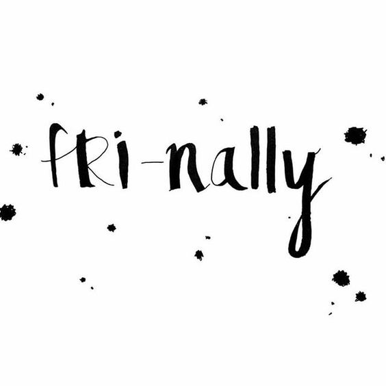 Friday, you're here again! Move over coffee, today is a job for champagne ;-)