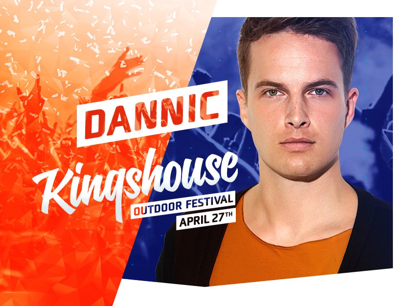 Who is ready to celebrate Kingshouse Festival Utrecht with <a href="/dannic/">Dannic</a>?
Final tickets! Check kingshousefestival.nl