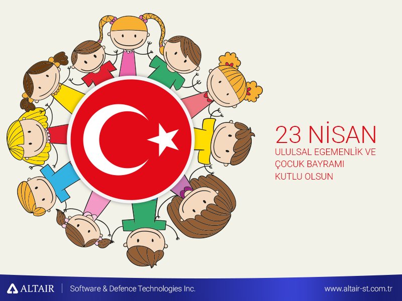 23 Nisan Ulusal Egemenlik ve Çocuk Bayramı Kutlu olsun.