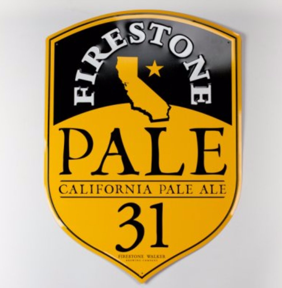 Still pouring (just about) is <a href="/FirestoneWalker/">Firestone Walker</a> Pale 31, looks like we have the weather for it too