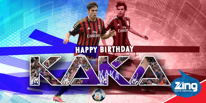 zingtv's tweet photo. Here's wishing this swift Brazilian attacking midfielder Ricardo Kakà a very Happy Birthday. RT to wish him. https://t.co/Bjmt0IepDT