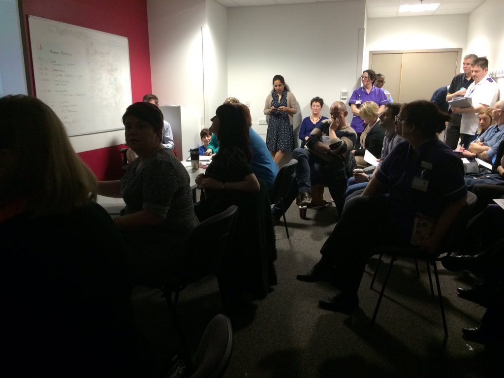33 people at RLH SI meeting v constructive