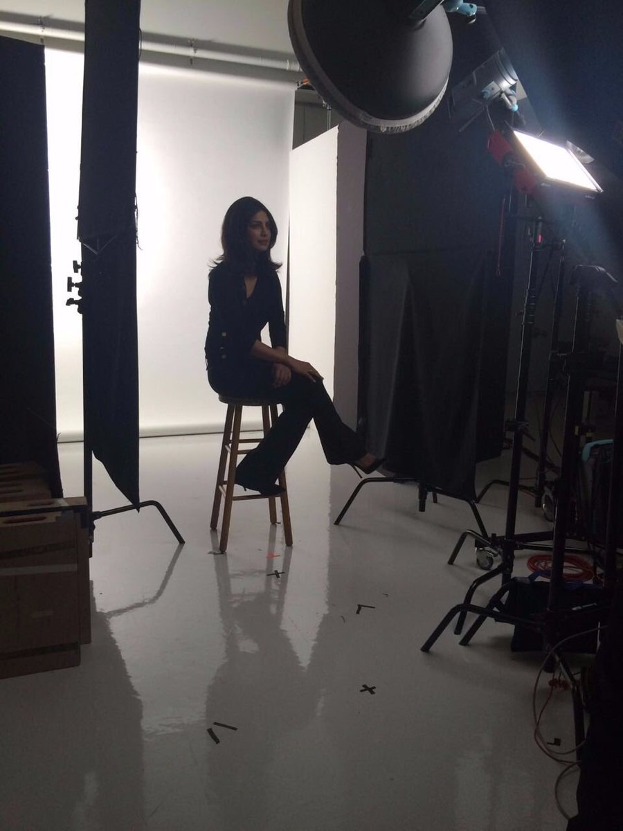 TeamPriyanka's tweet photo. Another #BTS pic of the inspirational and multi-talented @priyankachopra! #PConTIME100 https://t.co/yC2UfV1Cye
