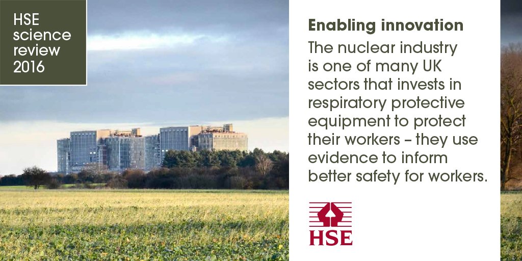 HSE’s science helps to enable innovation to keep workers safe and #HelpGBWorkWell ow.ly/4mOJ2y