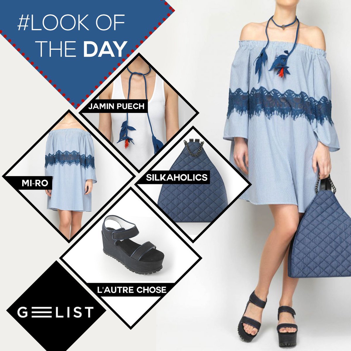 This is the look we chose for today! Visit our e-shop to view more looks: bit.ly/20uHEoG #womensfashion