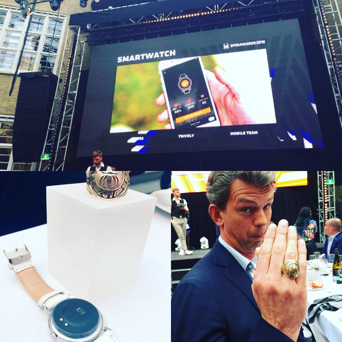 trivoly's tweet image. Proud to win the spin award this year for technical innovation. What a great evening thanks @SpinAwards @esites
