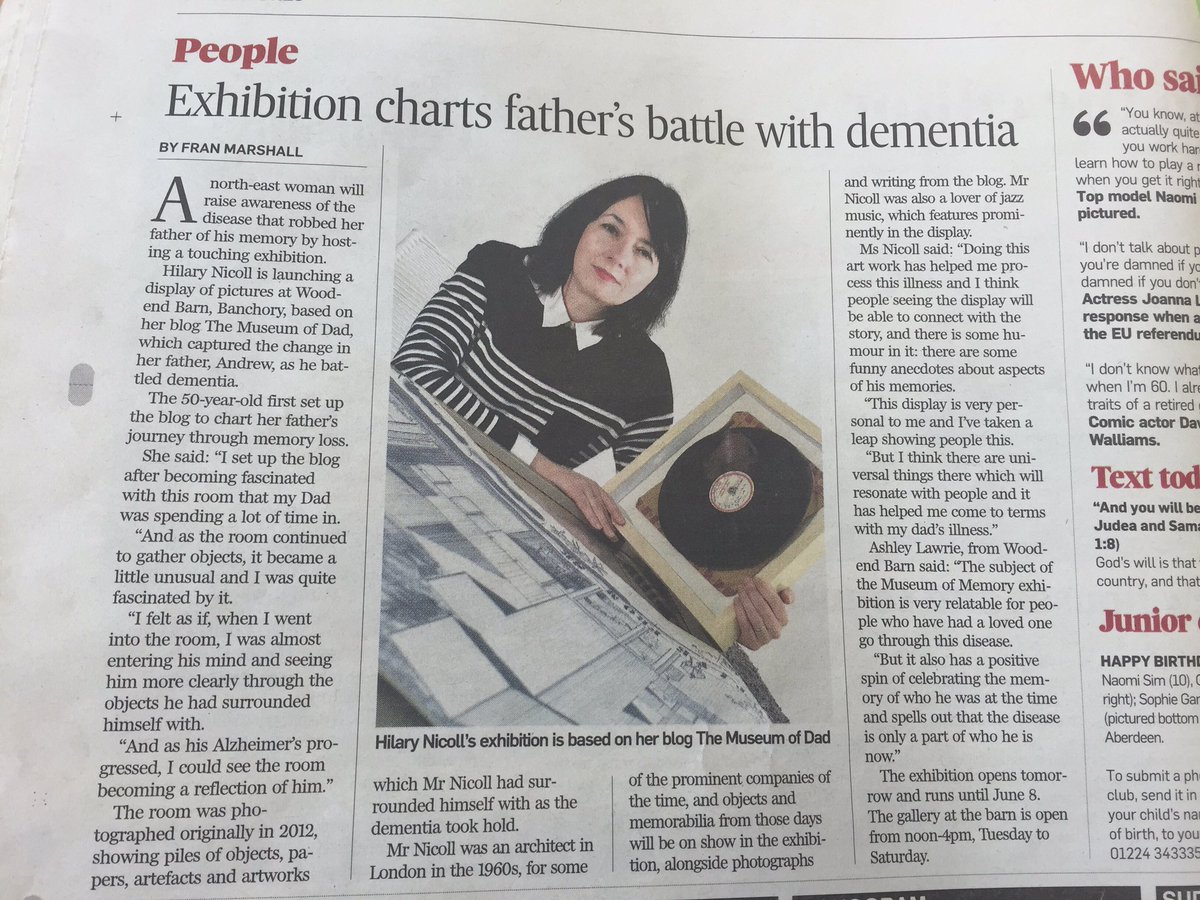 Press and Journal today
