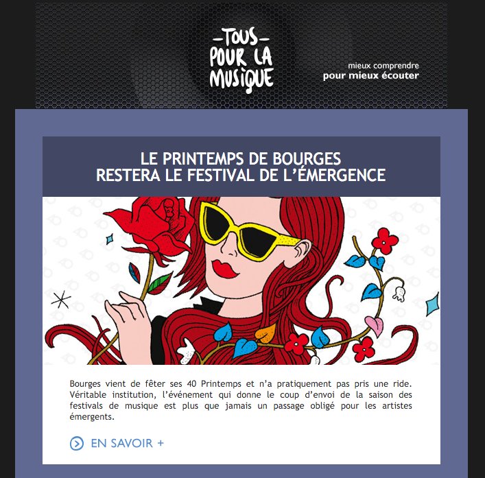 TPLM_Officiel's tweet photo. News TPLM: 40 ans du #PdB, Les Fous du son, #barofest 2016, Global music report @IFPI_org... https://t.co/X1HiLPQct6 https://t.co/mw2luy087c