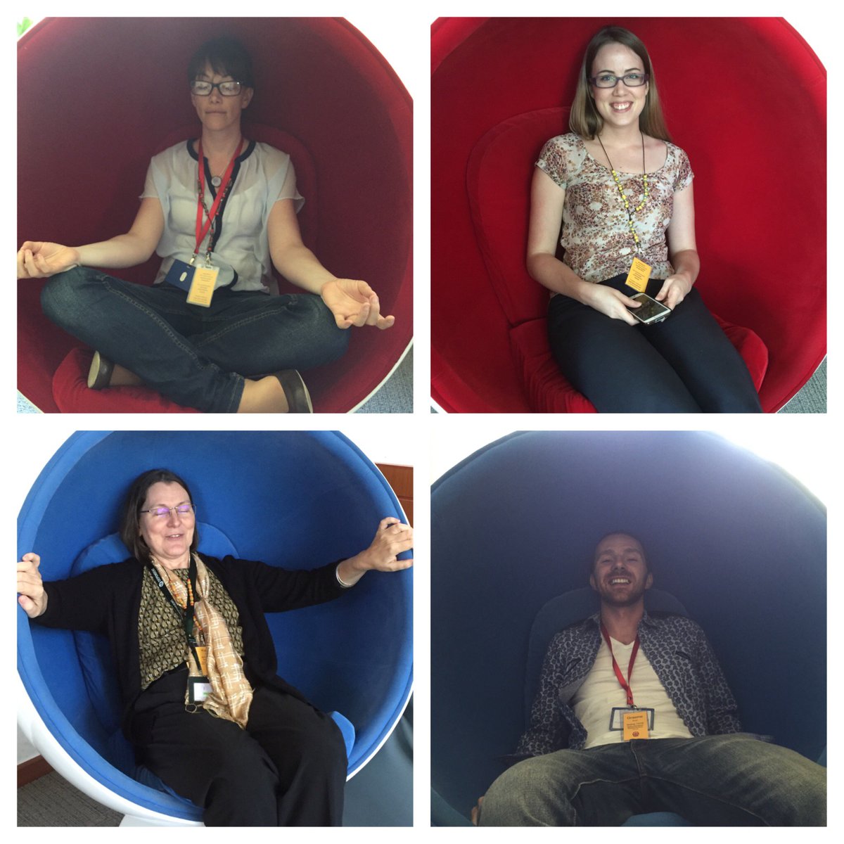 dimac4's tweet photo. Time to relax at #schlibcon @kendraperk1 @katyvance @librarianedge https://t.co/aEGDObFERi