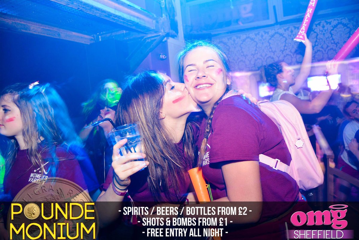OMGVenues's tweet photo. We π #OMGSheffield!! #POUNDEMONIUM π https://t.co/T61cVcUv1H