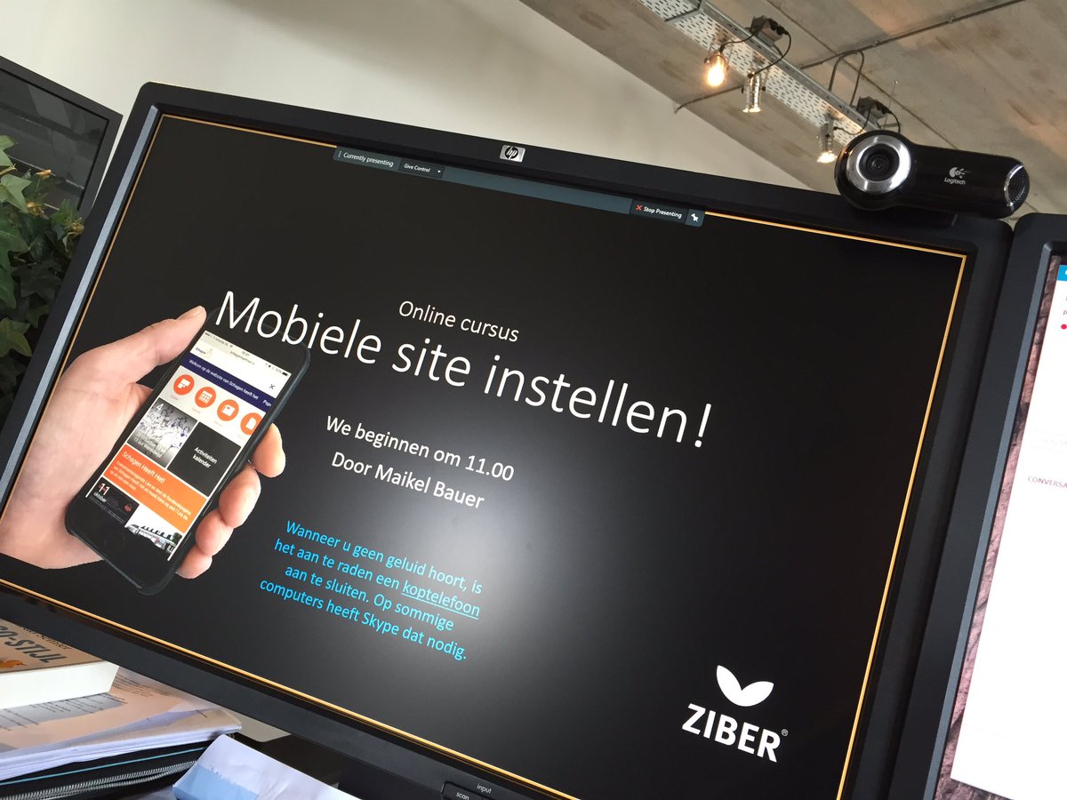 zometeen geef ik weer een online cursus voor <a href="/ziber/">Ziber</a> gebruikers,... leuk! #ziber ziber.nl/agenda #mobiel