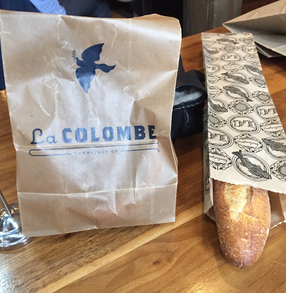 MsLittleKitchen's tweet photo. Nothing like French bread in the morning! #lacolombe #Philadelphia #breakfast https://t.co/Jz2acPczUT