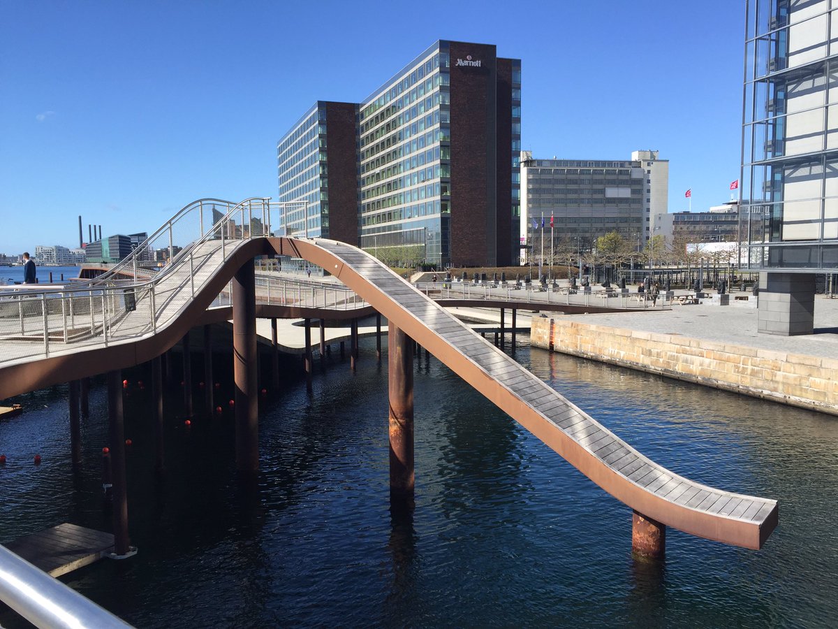 thisisnode's tweet image. Slide into Copenhagen harbour