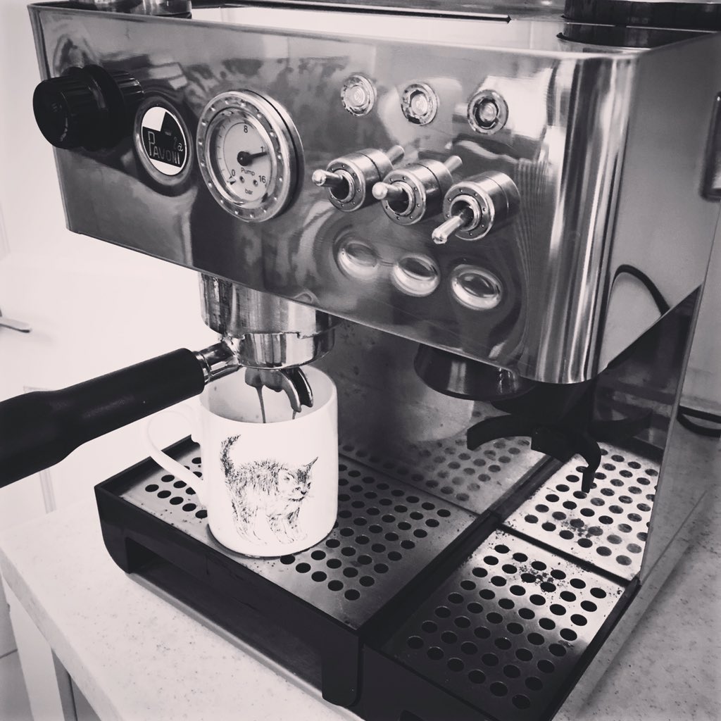 twoplustwocrew's tweet photo. Best kitchen gadget #laPavoni #expressomachine 4yrs old today! 8k #espresso so far! #coffeemaker #coffee #lovecoffee https://t.co/SY3R6xhsX0