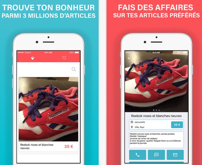 BenGuerville's tweet photo. #Swipsi la nouvelle app de @leboncoin qui va faire mal !  #C2C https://t.co/J1K2NNWfgS