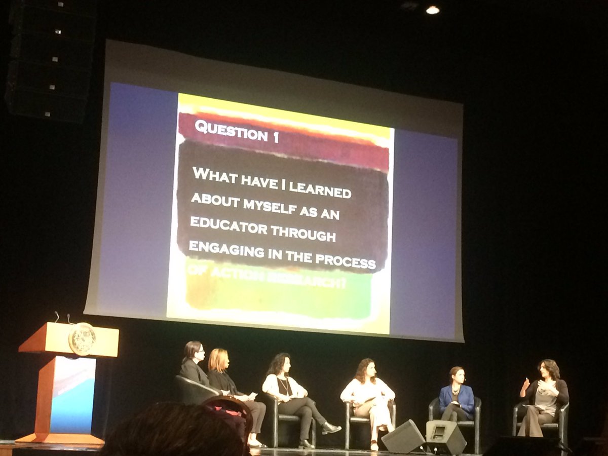 pennykyn's tweet photo. #acscolloquium Action Research engages teachers as continually evolving professionals and transforms practice. https://t.co/Rcju8XlTte