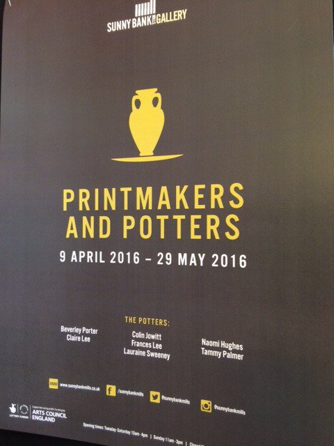 CraftLeeds's tweet photo. Highly recommend #printmakers &amp; #potters @sunnybankmills feat @SHarrisPrints @AnnaTosney #jonathanashworth &amp; more! https://t.co/kE9Kcx59ll
