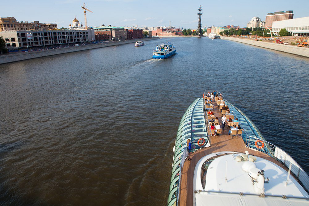 Москва река парк горького