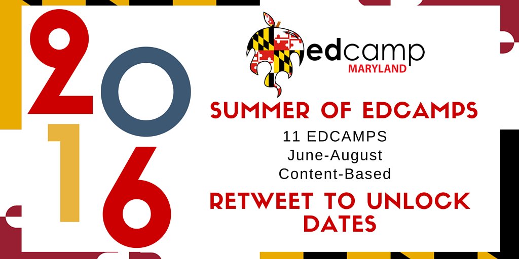 EdCampMaryland's tweet image. Huge Announcement! This will be the best Summer ever in Maryland! Please RT! #edcampmd #edcamp #learnmd