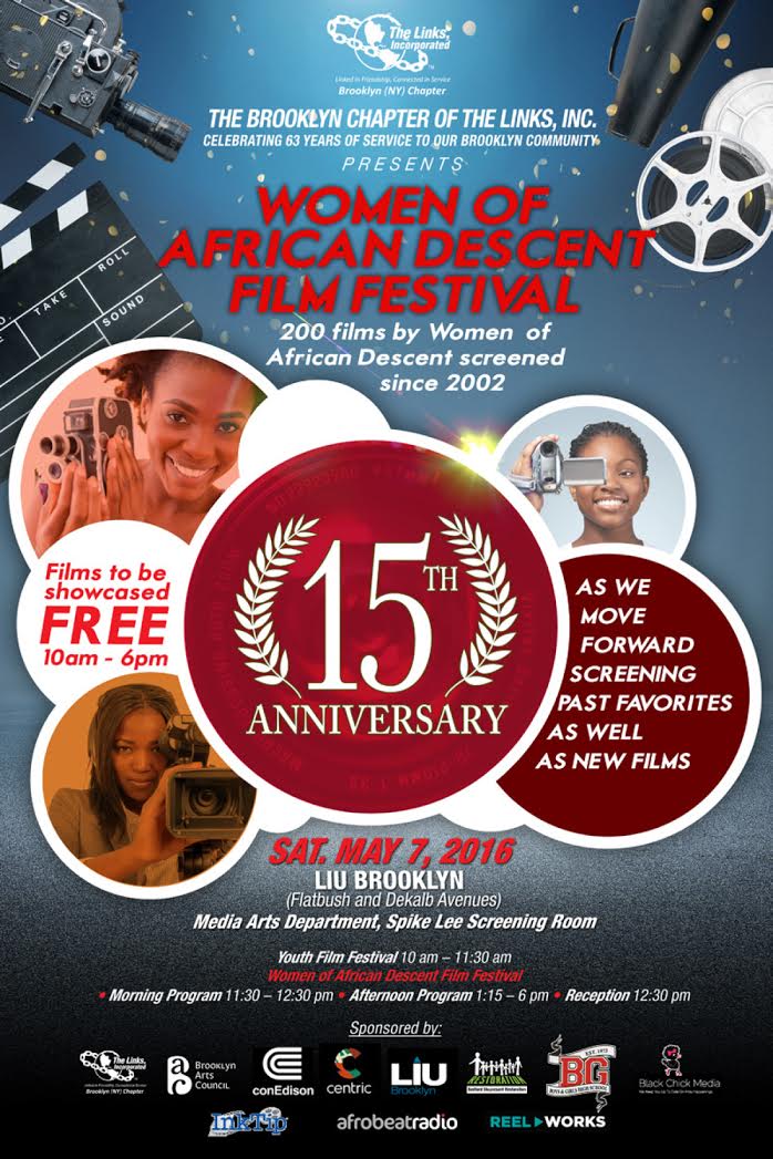 CreoleSassafras's tweet photo. @CreativeSpFilm Announcing the 2016 Women of African Descent Film Festival #WADFF2016 #Brooklyn #Film Pls share! https://t.co/PYk2AV7TJI
