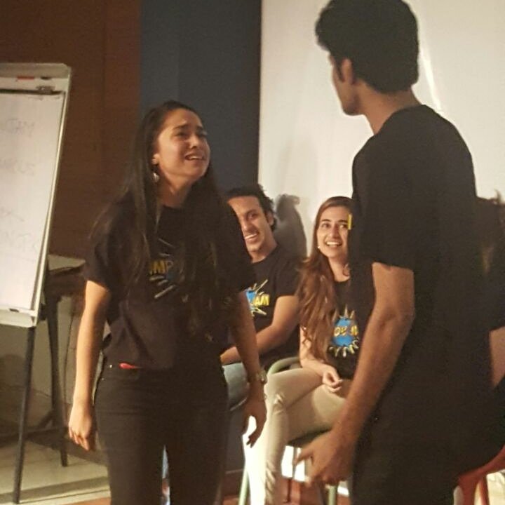 mas497's tweet photo. #amtul #improvjam #ebuzztoday #spontaneous #womensincpk @moizkazmi https://t.co/D6GAtgJRK7