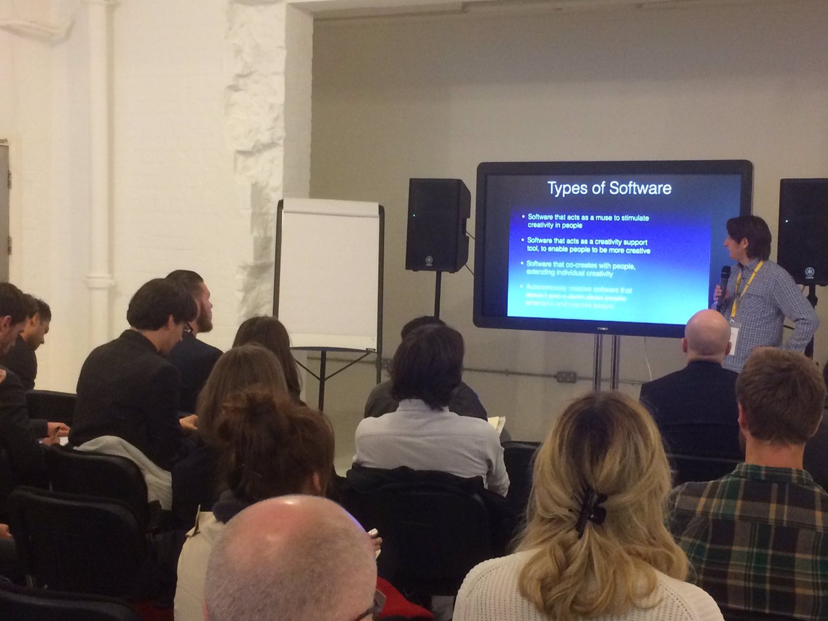 mike cook (@mtrc) on Twitter photo Simon Colton is talking about computational creativity at #DandAD16 today. Some of <a href="/GoldsmithsCCG/">Goldsmiths CCG</a> there to help! Simon Colton is talking about computational creativity at #DandAD16 today. Some of <a href="/GoldsmithsCCG/">Goldsmiths CCG</a> there to help!