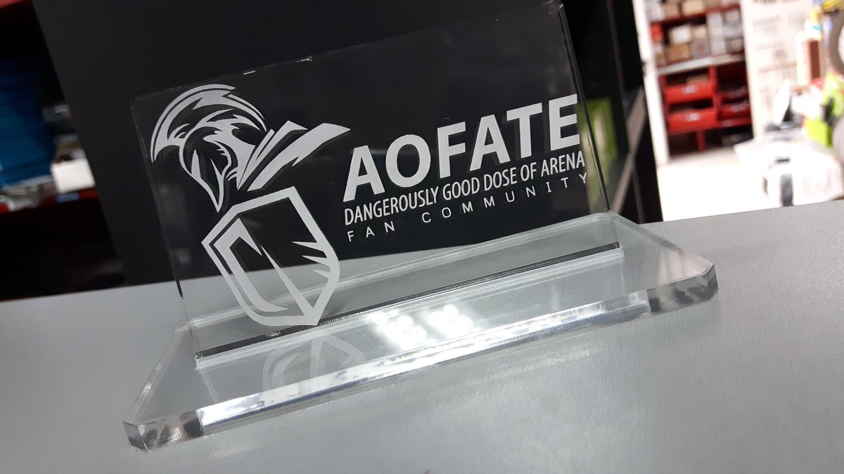 AoFate's tweet photo. Finally, @R3habTV got a little bit of free time to work on a private project at work. #AoFate #ArenaOfFate https://t.co/BP5Nk0ZNao