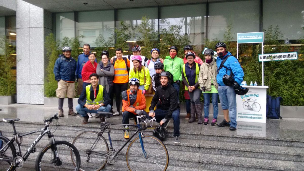 Hoy muchos campeones en la CDMX se animaron a irse #AlaChambaenBici @rock_and_ruedas <a href="/AXAMexico/">AXA México</a>  <a href="/ScotiabankMX/">Scotiabank en México</a>