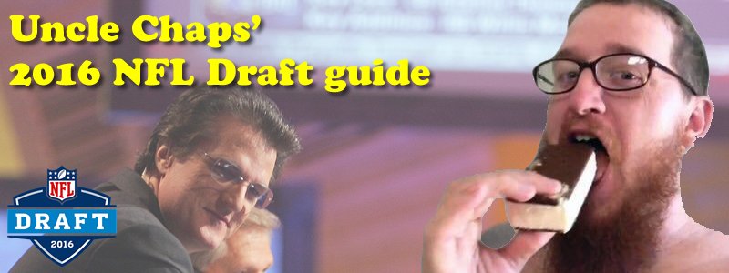 SBNationNFL's tweet photo. If you haven’t read the #ChapsDraftGuide yet, are you even a football fan?
https://t.co/NJ95sLdnBX https://t.co/Bo99cwwDM5