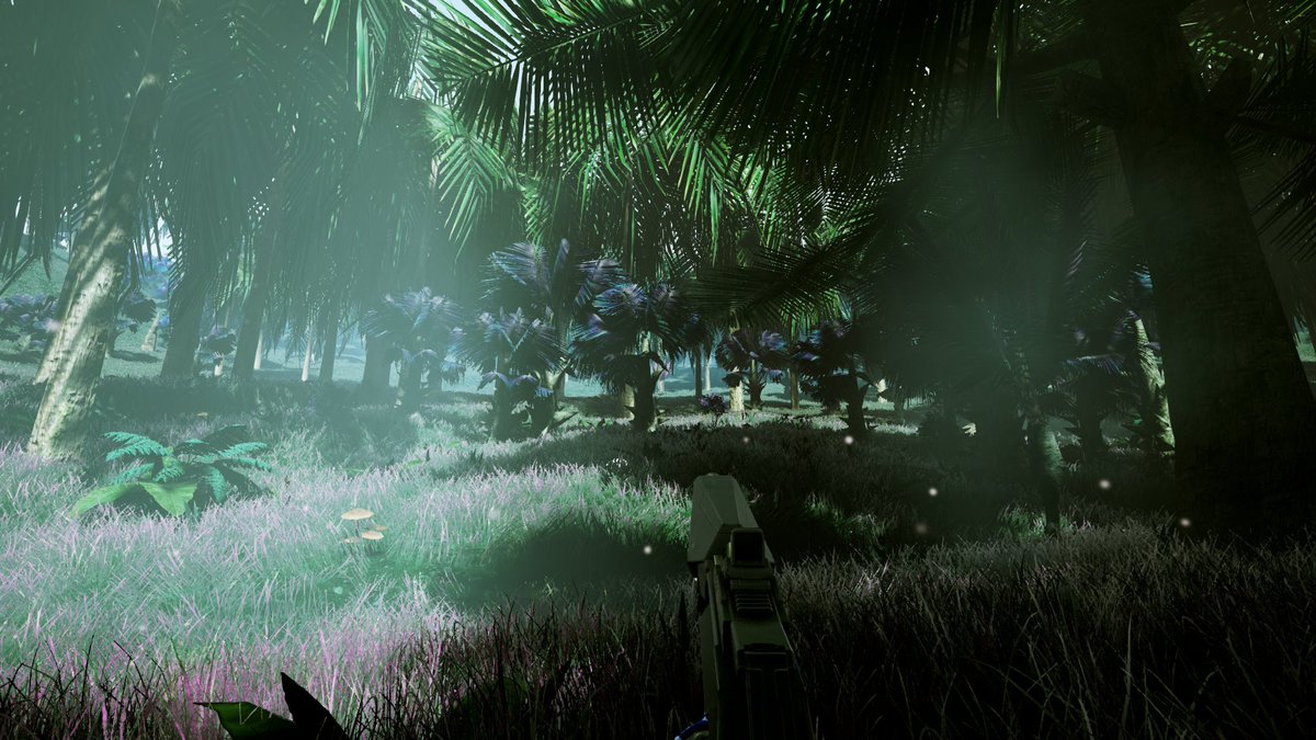 ExtroForge's tweet photo. We emerge into the clearing, and there's nothing there. Strange. Ok, time to get out of here. #indiedev #gamedev https://t.co/cGIEblZj8l