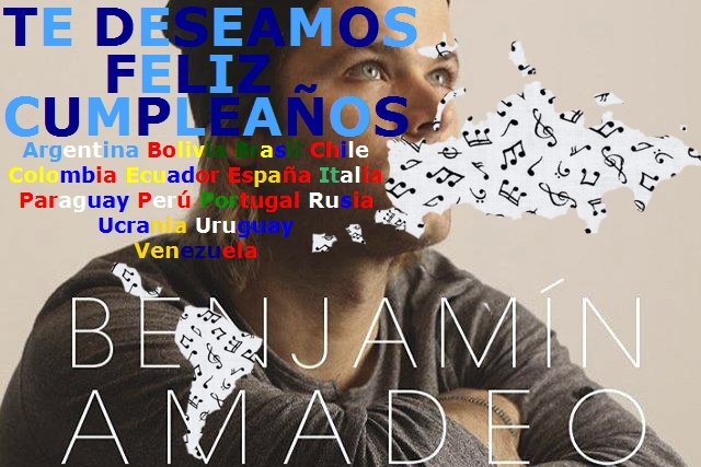 AMADEISTAS's tweet image. GRANDES PERSONAS UNIDAS POR UN GRAN ÍDOLO @benjaminamadeo !TE DESEAMOS FELIZ CUMPLEAÑOS🎉🎈💙TUS #AMADEISTAS DEL MUNDO🌏