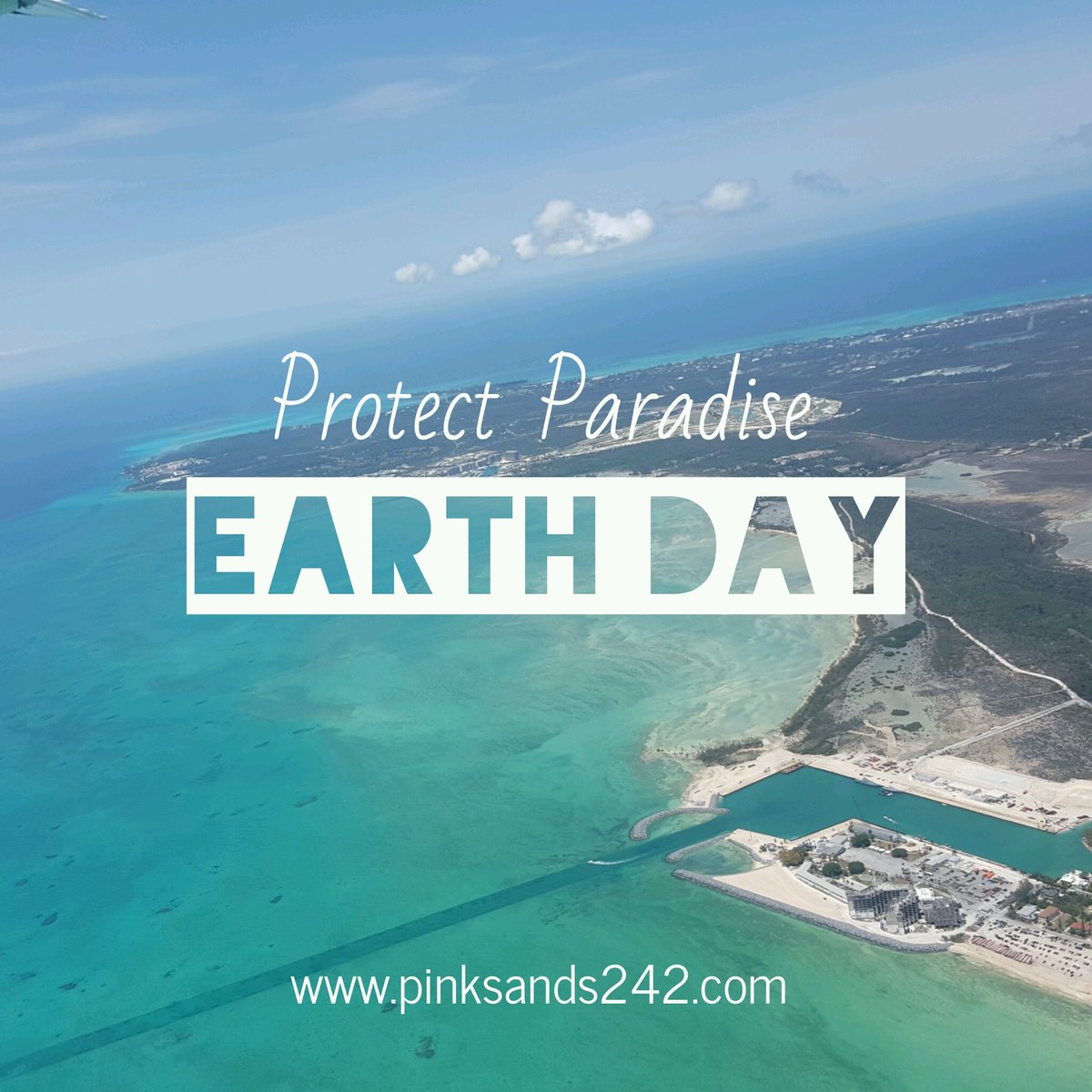 #ProtectParadise Be kinder to our beautiful #Bahamas this #Earthday &amp; each and every day.