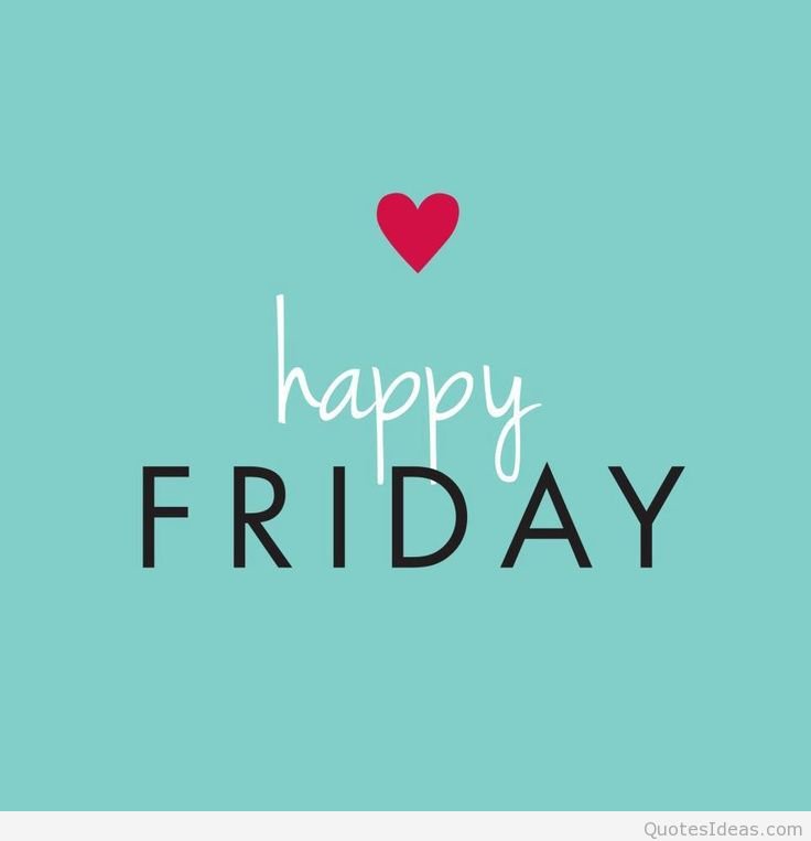 Here's to the WEEKEND! #Friday