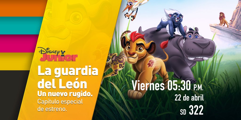 izzi_mx's tweet photo. Conoce a Kion, el hijo de Simba, en el capítulo especial de estreno, de la “Guardia del León”. Hoy en Disney Junior. https://t.co/BjTrLXqdpf