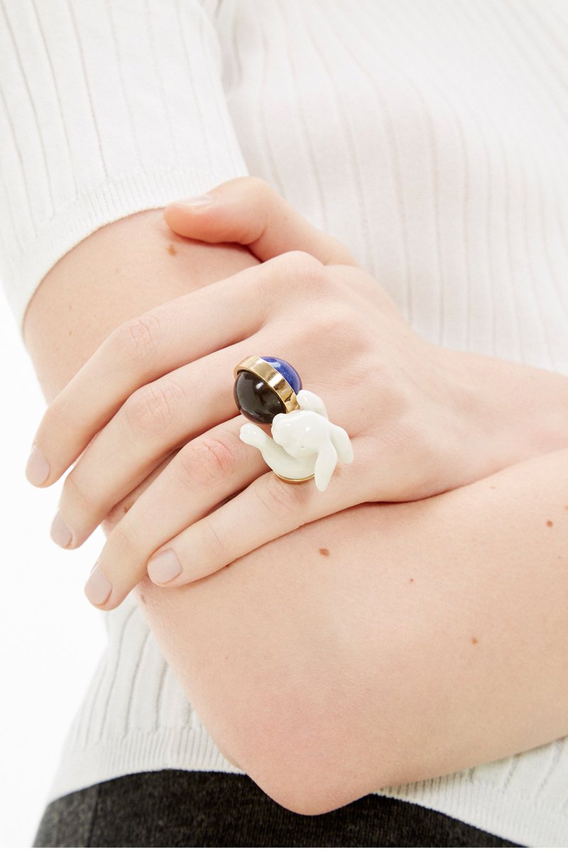 _Artish's tweet photo. #andresgallardo pieces balance the raw and the refined the playful and the sophisticated #mundofantastico collection https://t.co/Vu8FLY7ol5