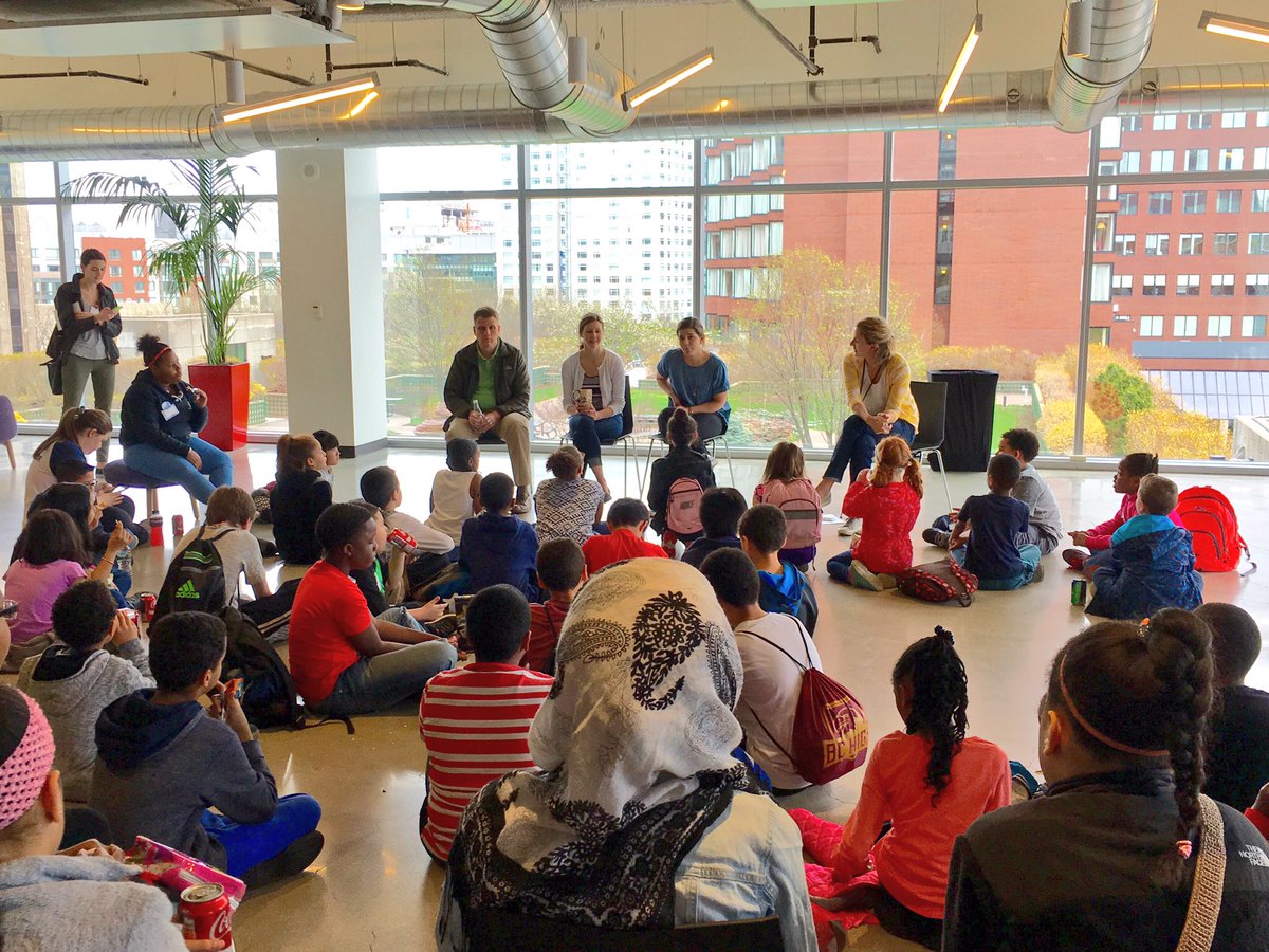 BGCDorchester's tweet photo. Lots of great questions at @google this morning getting ready for the #hackfair! https://t.co/i9qXE4mHji