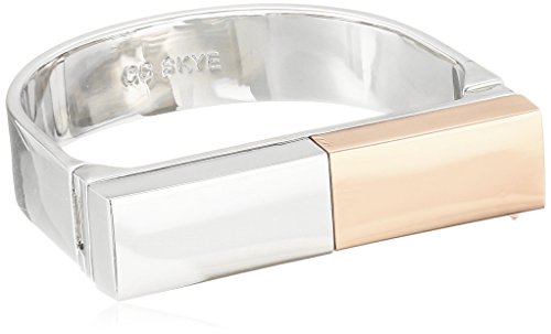 $117.60 CC Skye Rhodium and Rose Gold-Plated Platform Statement Cuff60 goo.gl/9kbWfF