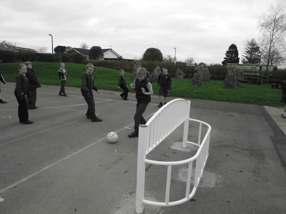 HeadOK1's tweet photo. Great new goal posts donated by the PTA. Thank you from the all children at Over Kellet School. #pta #overkellet https://t.co/lKA7dueihy