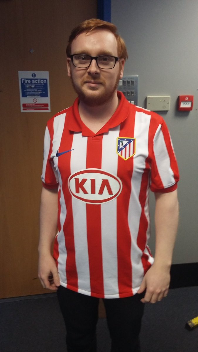 D145 Kieran Fernando Fletcher shows his 2nd team shirt off 4 our charity day <a href="/area14kickon/">Area 14</a>  <a href="/gharropwh/">Gareth Harrop</a> <a href="/sea_pigeon/">Steven White</a>