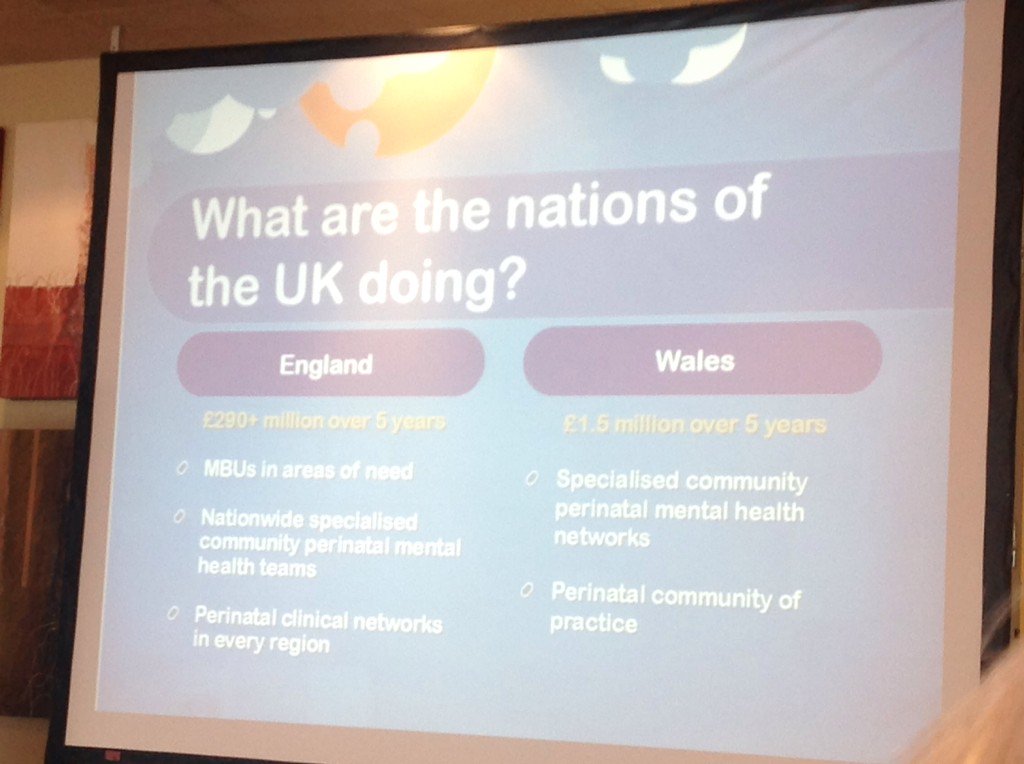 Around half of the women in the UK do not have access to perinatal mental health services #mama2016