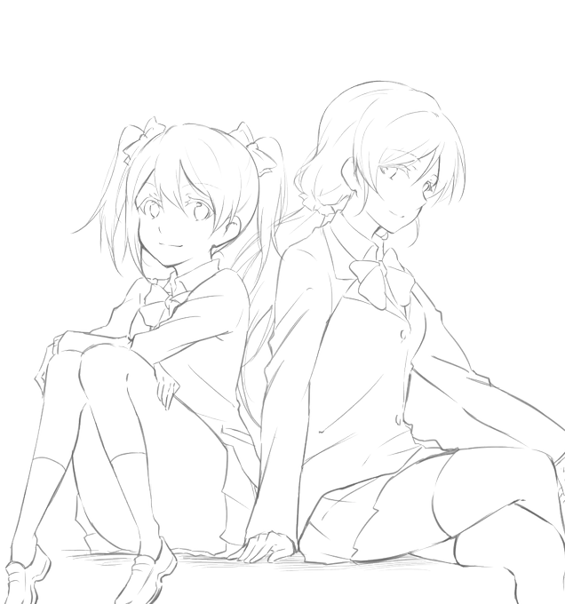 あんまり線整ってないけど(比較的整ってる)好き勝手に塗ってもいいのよってか塗ってほしいってことで置いていきます。(画像がひどかったのであげ直し) 