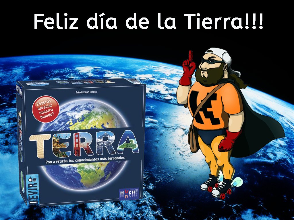 frikiman's tweet photo. Feliz #DiaDeLaTierra https://t.co/6b4KacCbsT